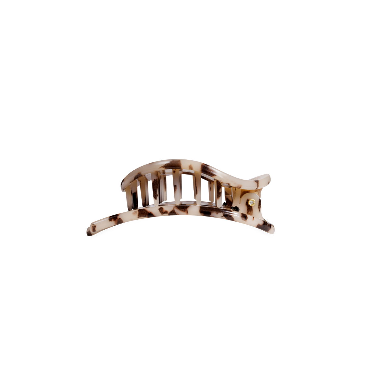 Blonde Tortoise | Small | Flat Circle Hair Clip