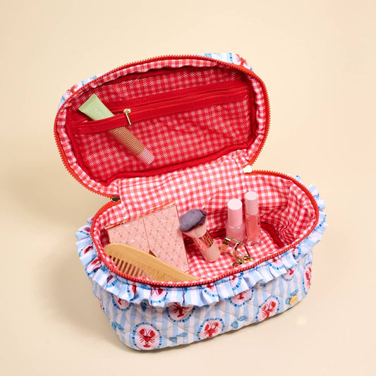Glam & Go Quilted Cosmetic Bag–Harbor House