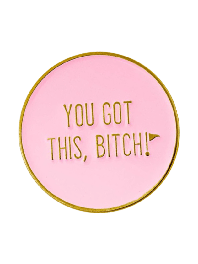 Sassy Women's Golf Ball Marker Collection (set of 4) with Hat Clip