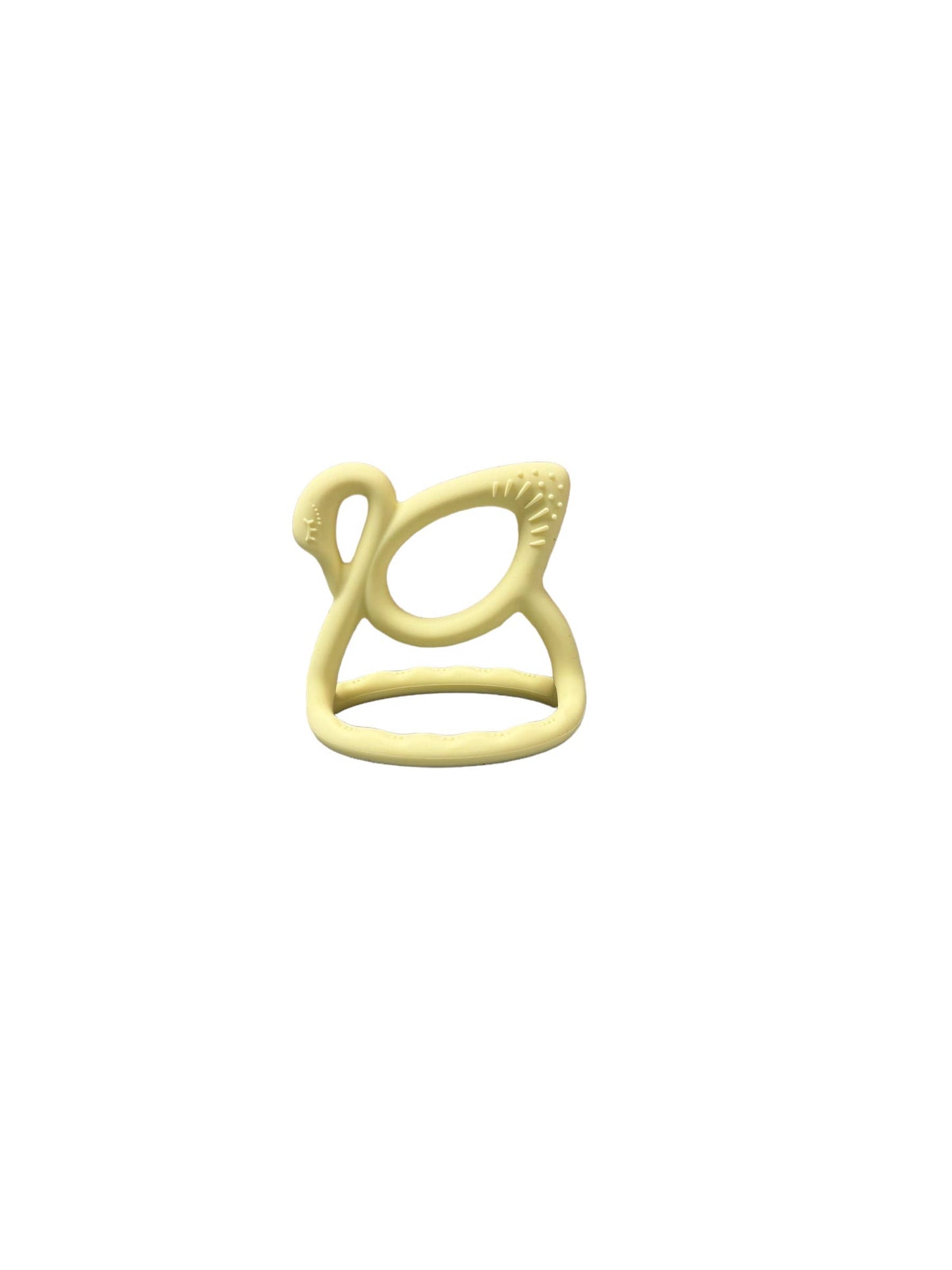 3D Silicone Swan Teether