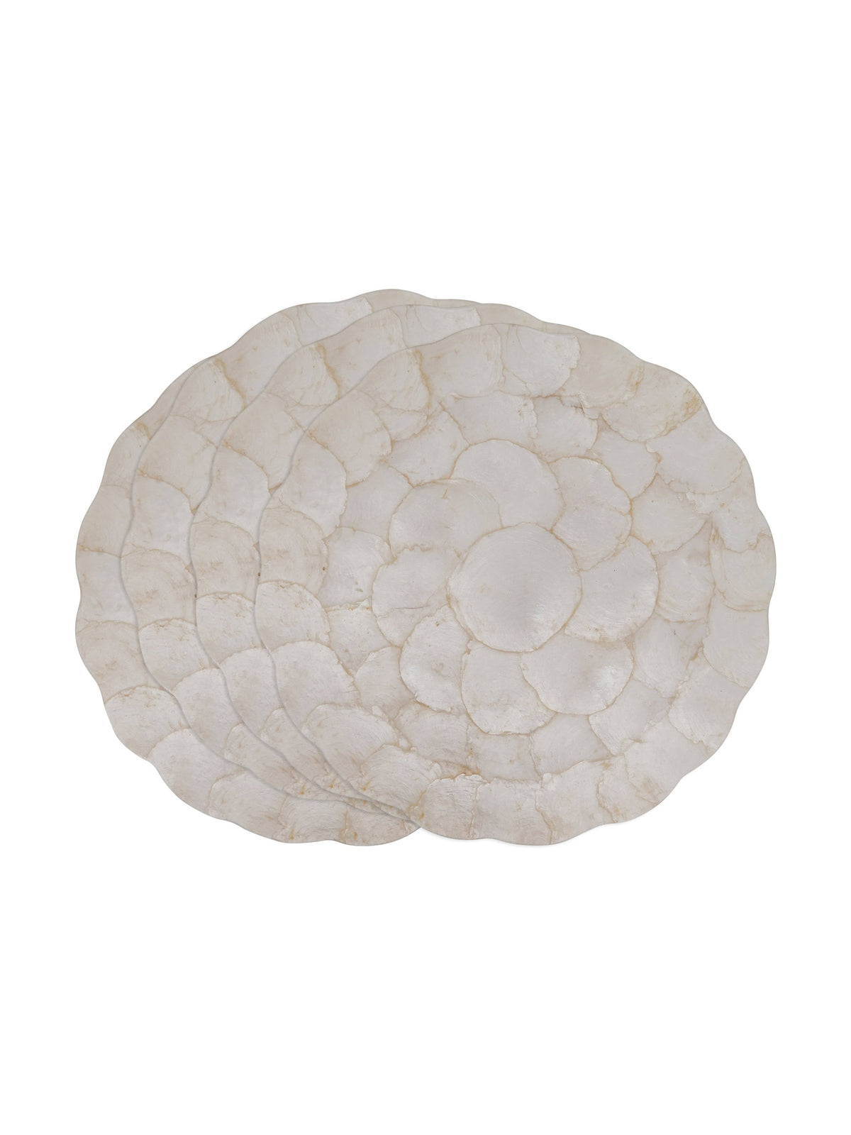 Scalloped Capiz Placemat