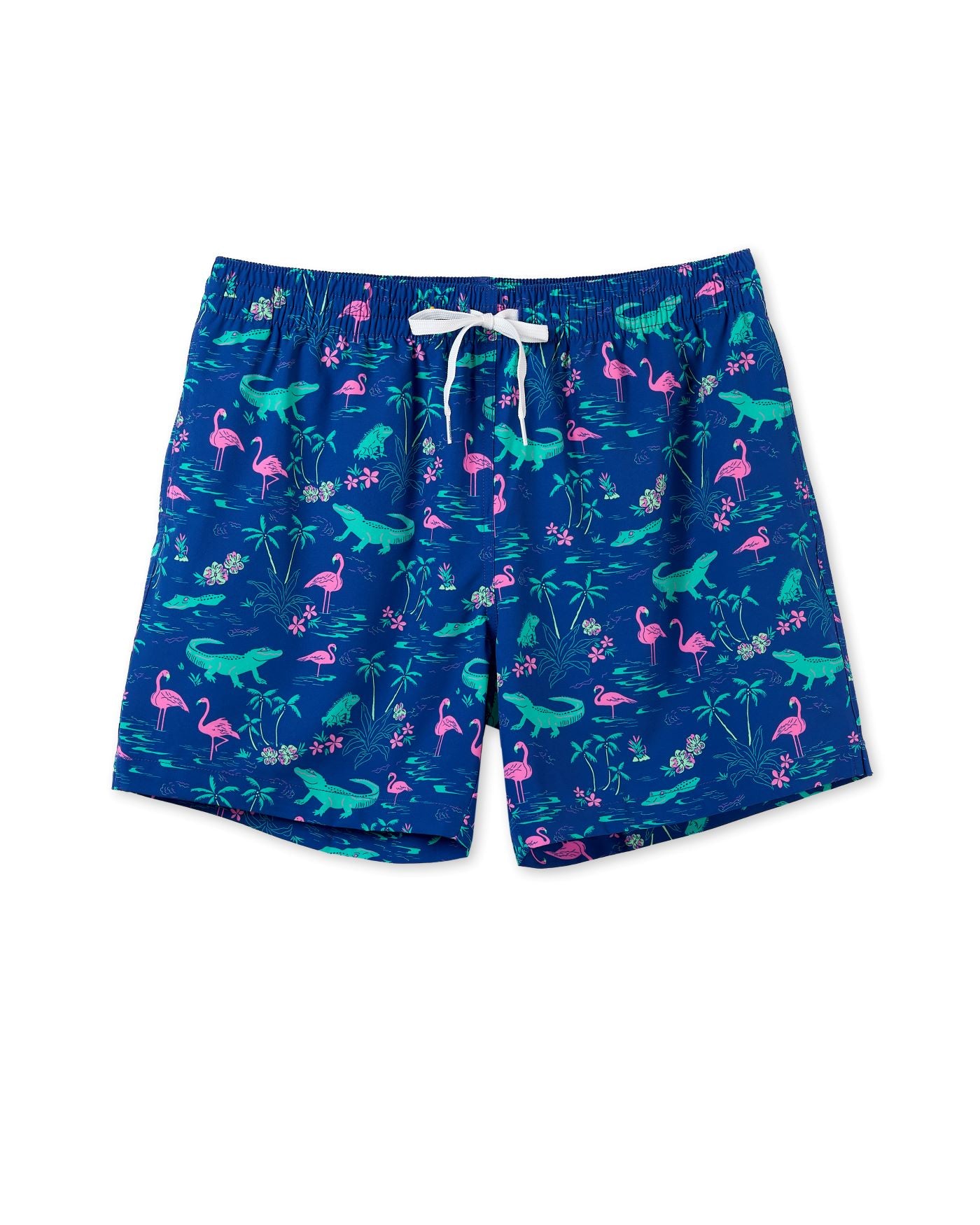 The Swamp and Circumstances Classic Lined Swim Trunks 5.5"