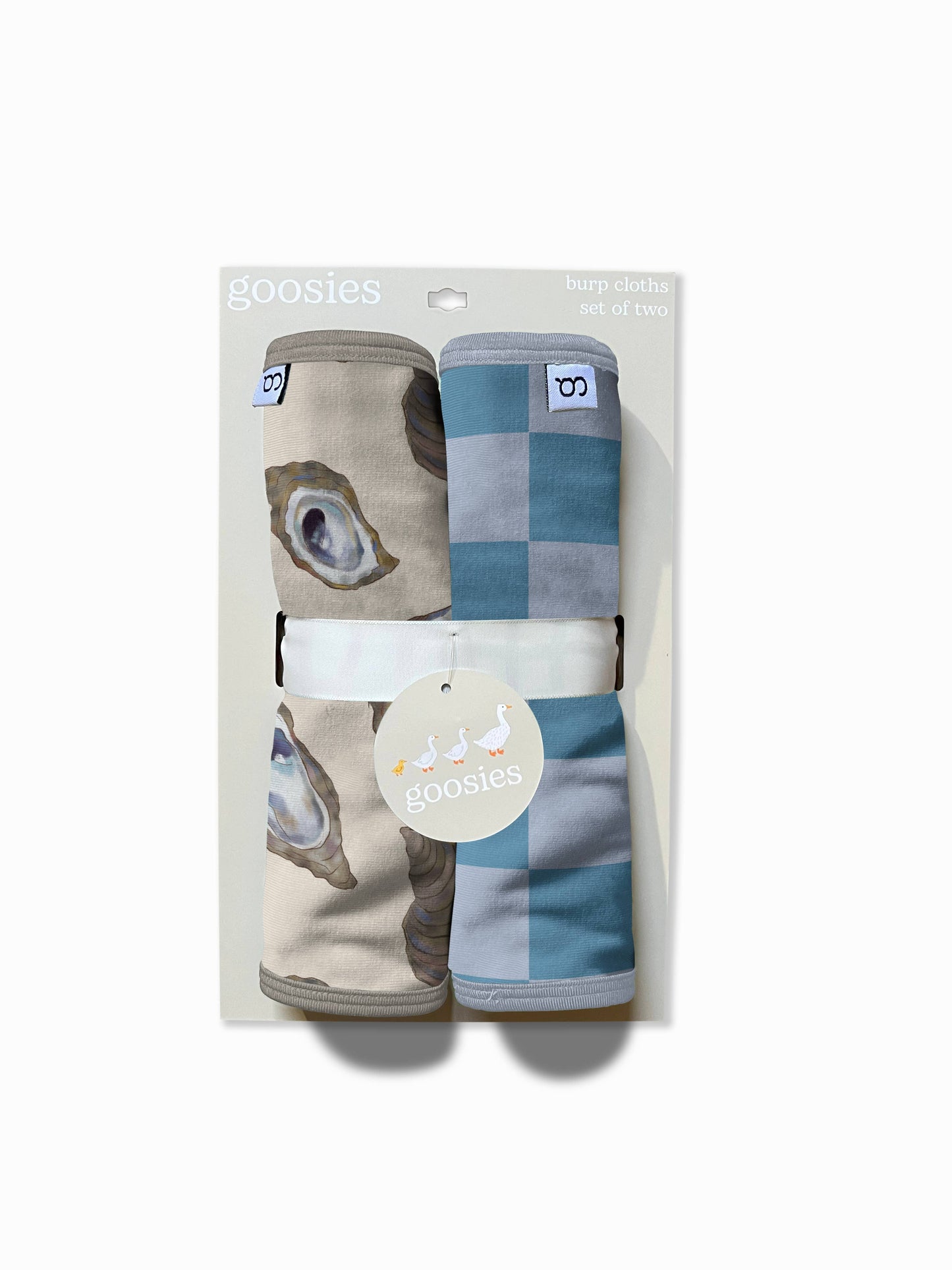 Coastal Oysters - Burp Cloth Sets