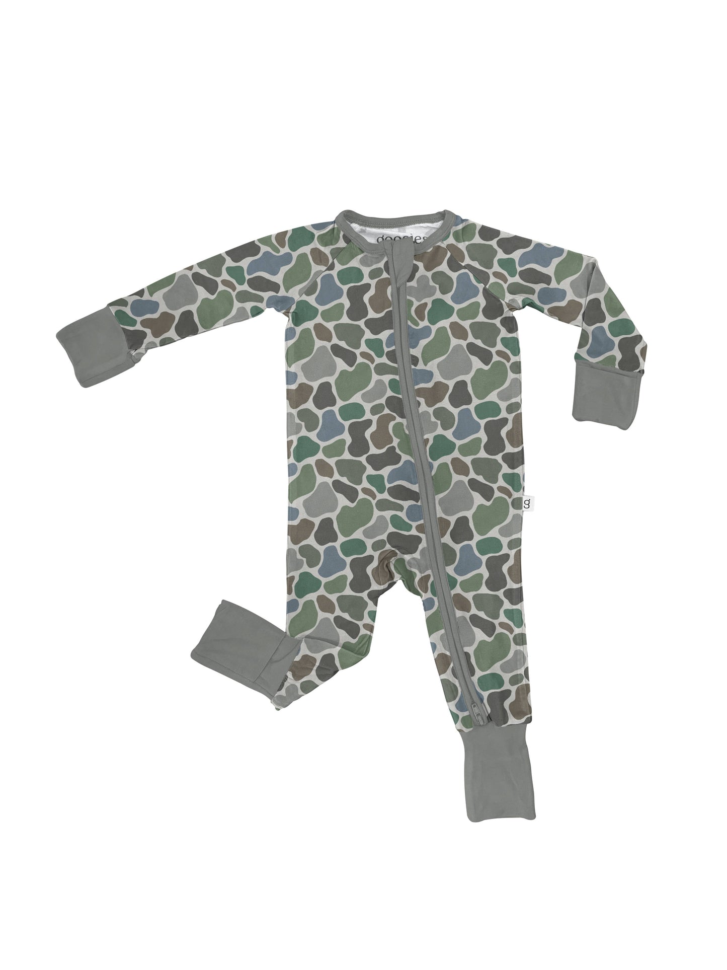 Pebble Camo - Zip Convertible PJs