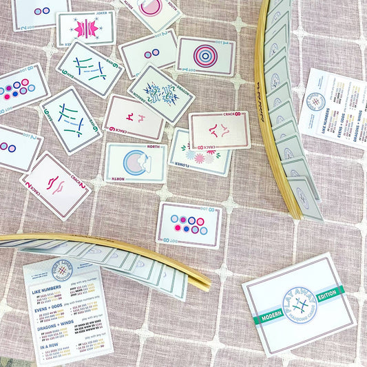 First Lines Simplified Mahjong Line Cards for beginners
