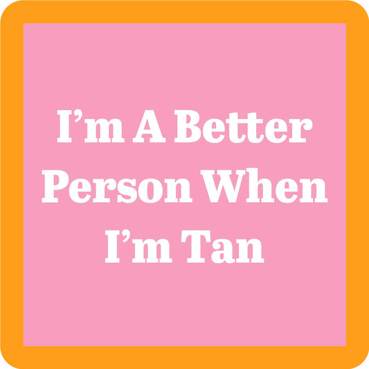 COASTER Beach Tan | Funny Party Gift | Home Bar Decor