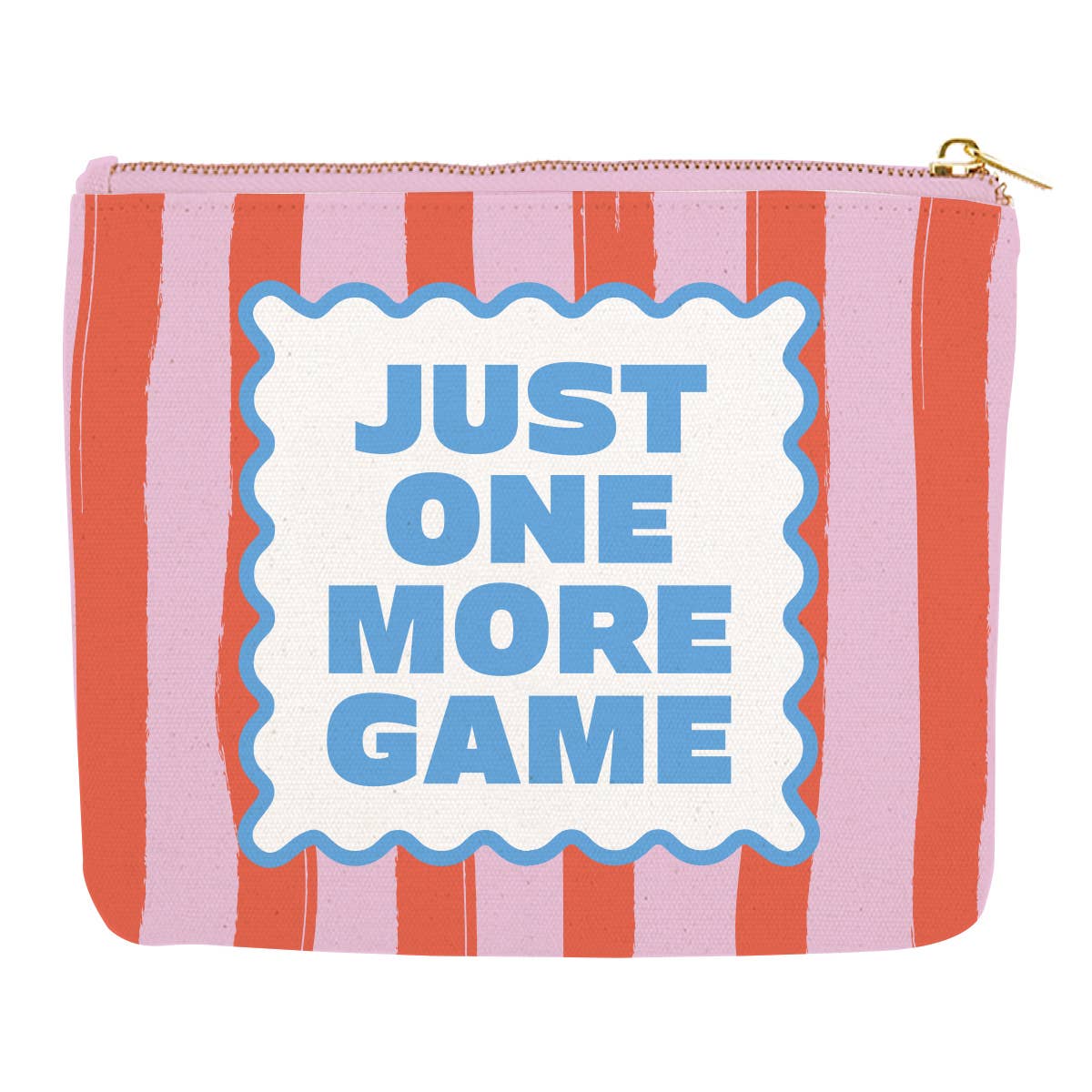 Mahjong Zipper Canvas Card Pouch | Just One More Game