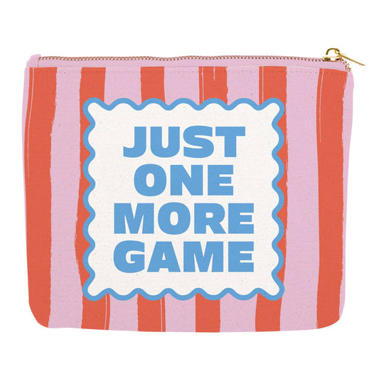 Mahjong Zipper Canvas Card Pouch | Just One More Game