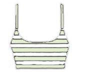 Tighten Up Reversible Bra - Whipped Lime