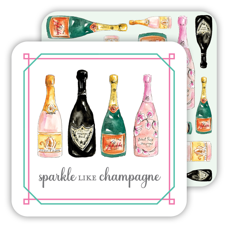 Sparkle Like Champagne Paper Coaster