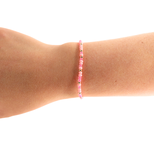 Hot Pink Sprinkle Bracelet