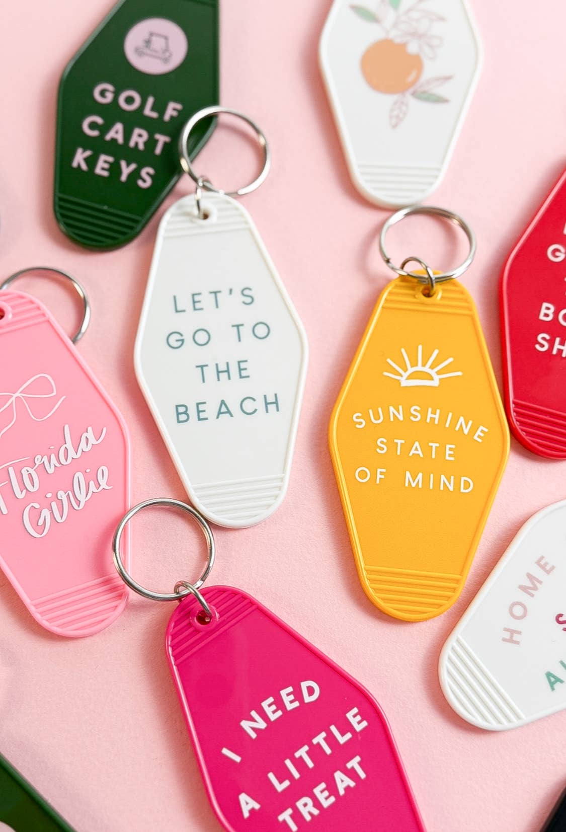 Let's Go To The Beach Keychain