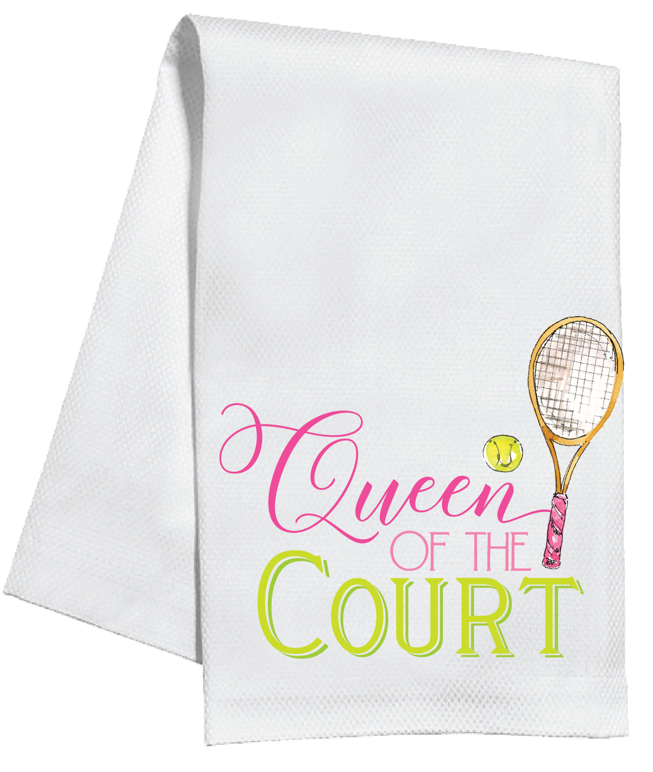 Queen Of The Court Kitchen Towel