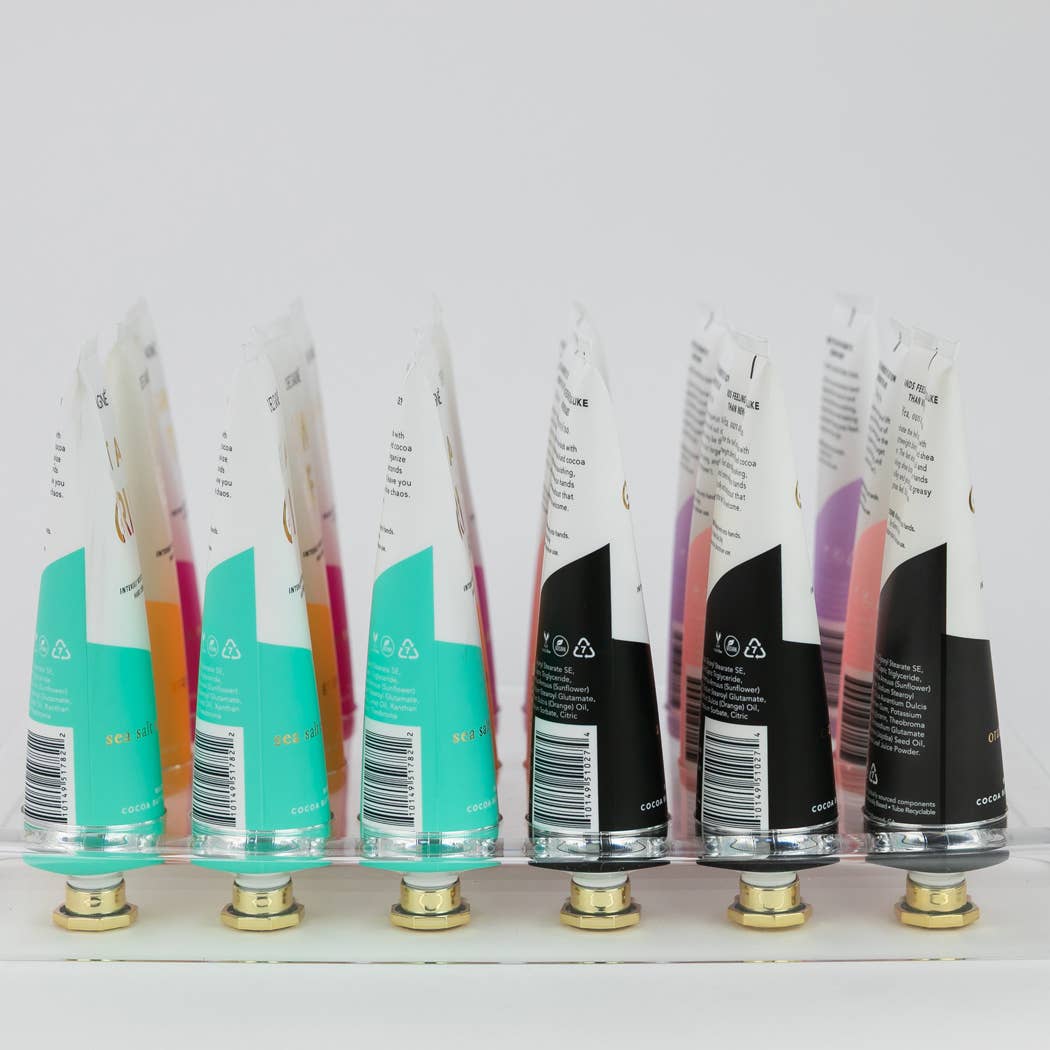 18-Pocket Acrylic Hand Crème Display Fixture - Empty