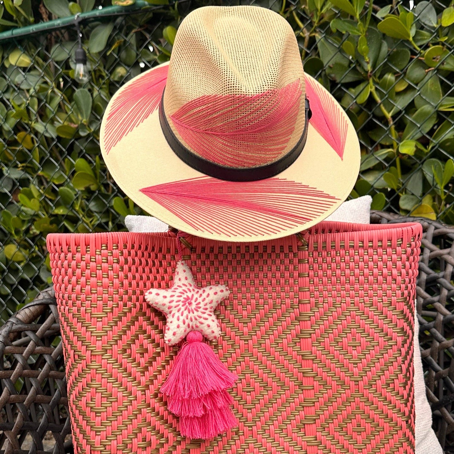 Pluma Embroidered Hat