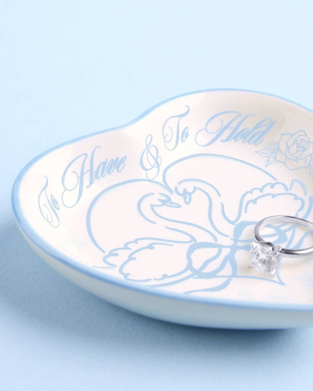 Xo, Fetti To Have & To Hold Ring Tray | something blue bride
