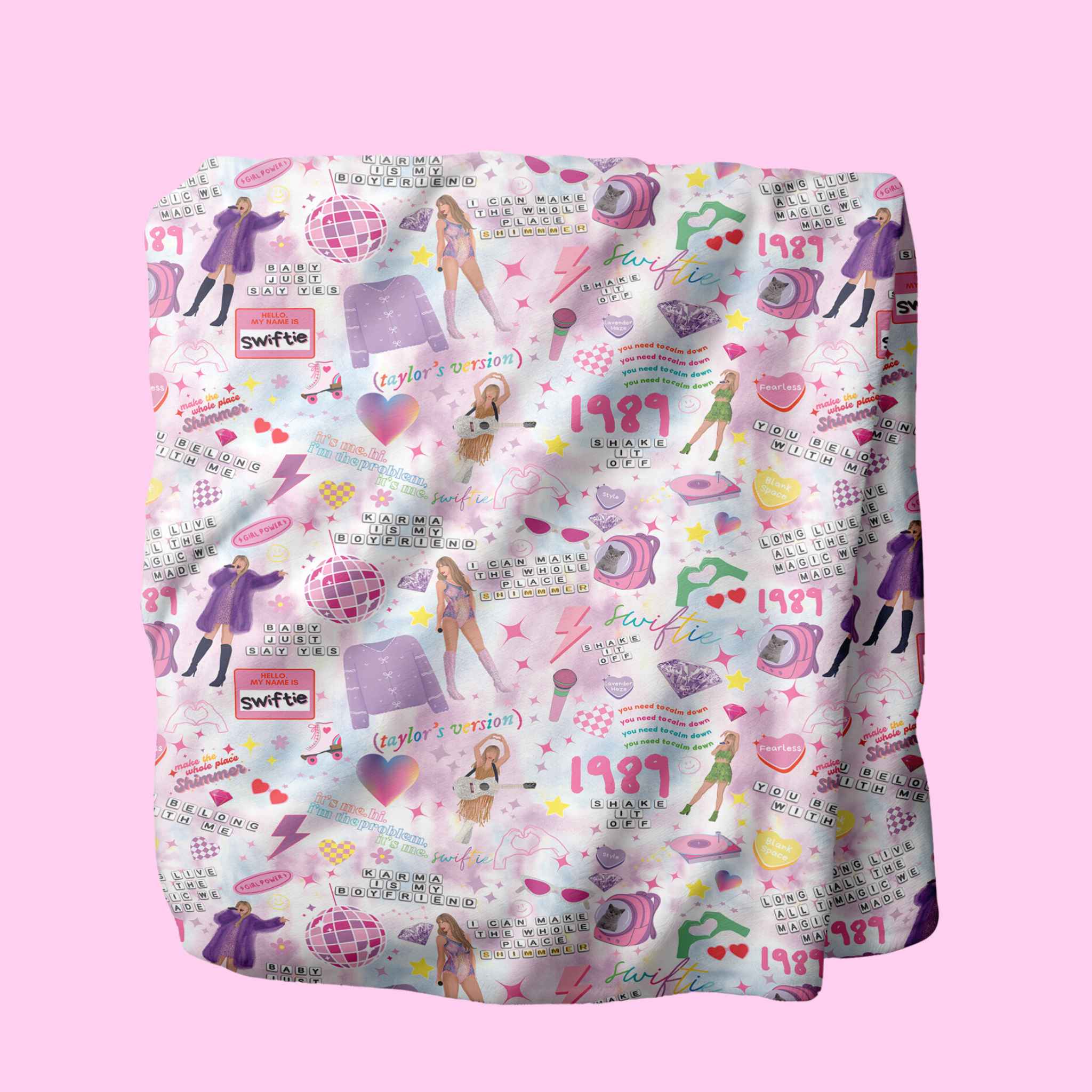 Aspen Lane Taylor Swift Blanket - Thumbnail 2
