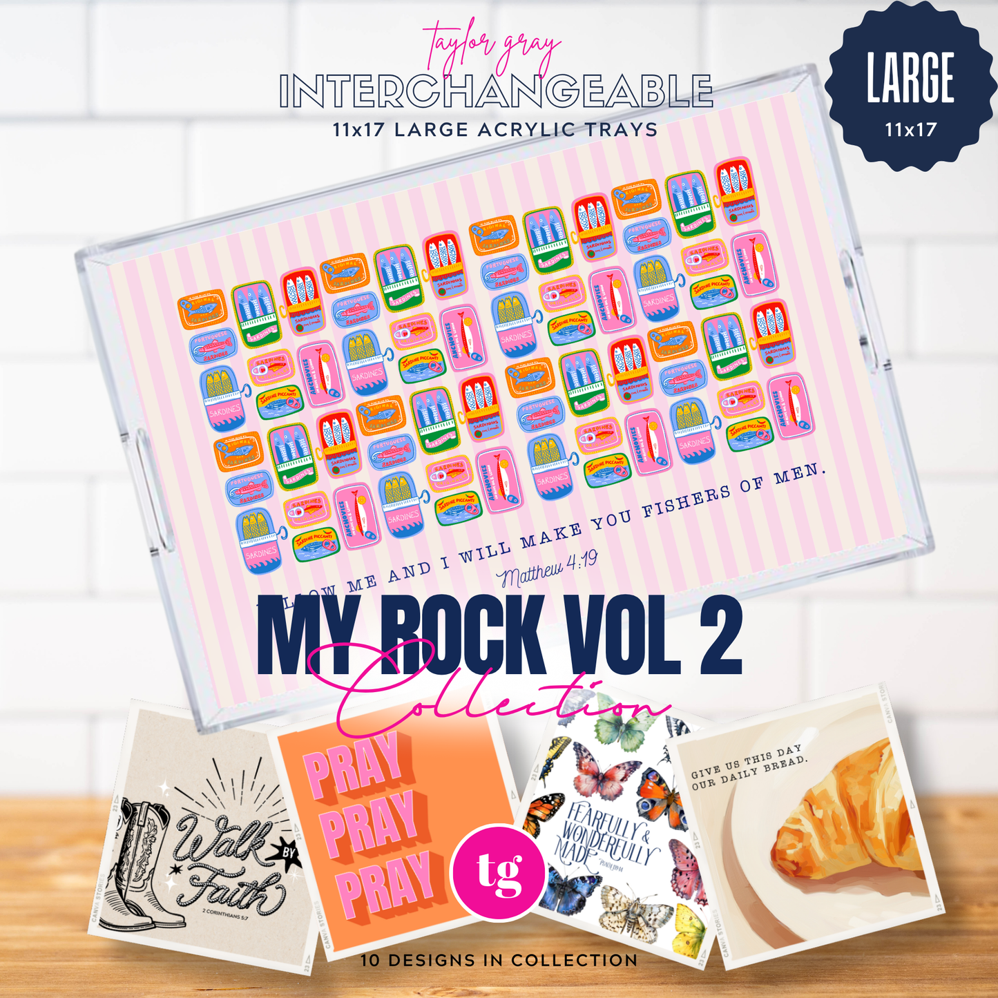 11x17 MY ROCK VOL 2 insert set of 10