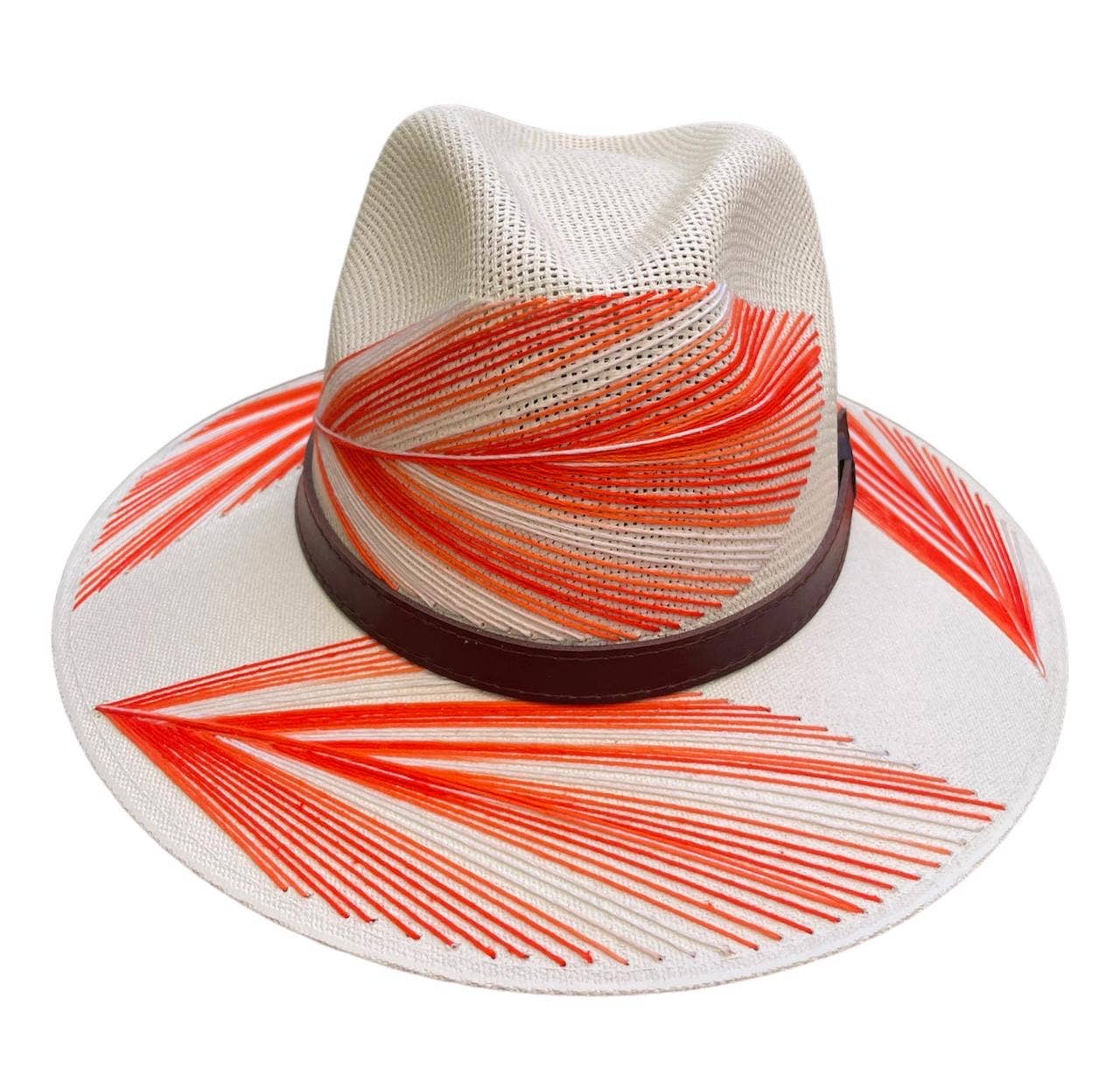 Pluma Embroidered Hat