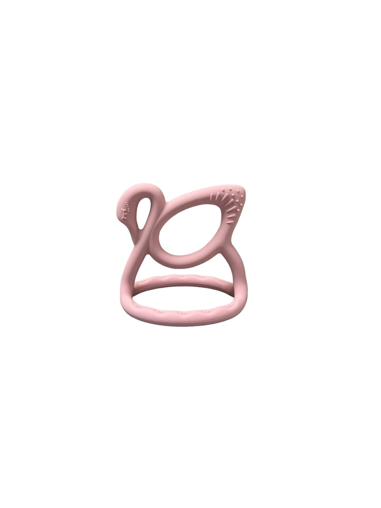 3D Silicone Swan Teether