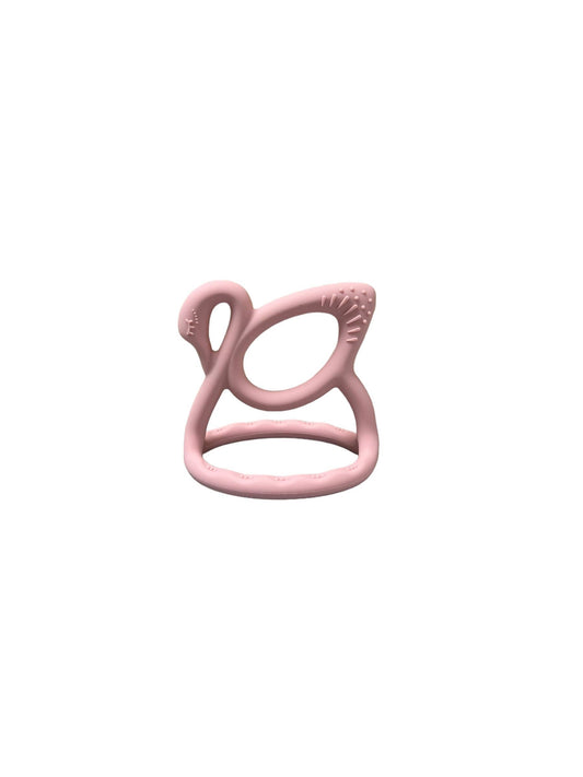 3D Silicone Swan Teether