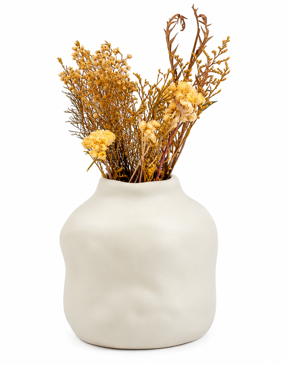 Tranquil Bud Vase White 5x5x5