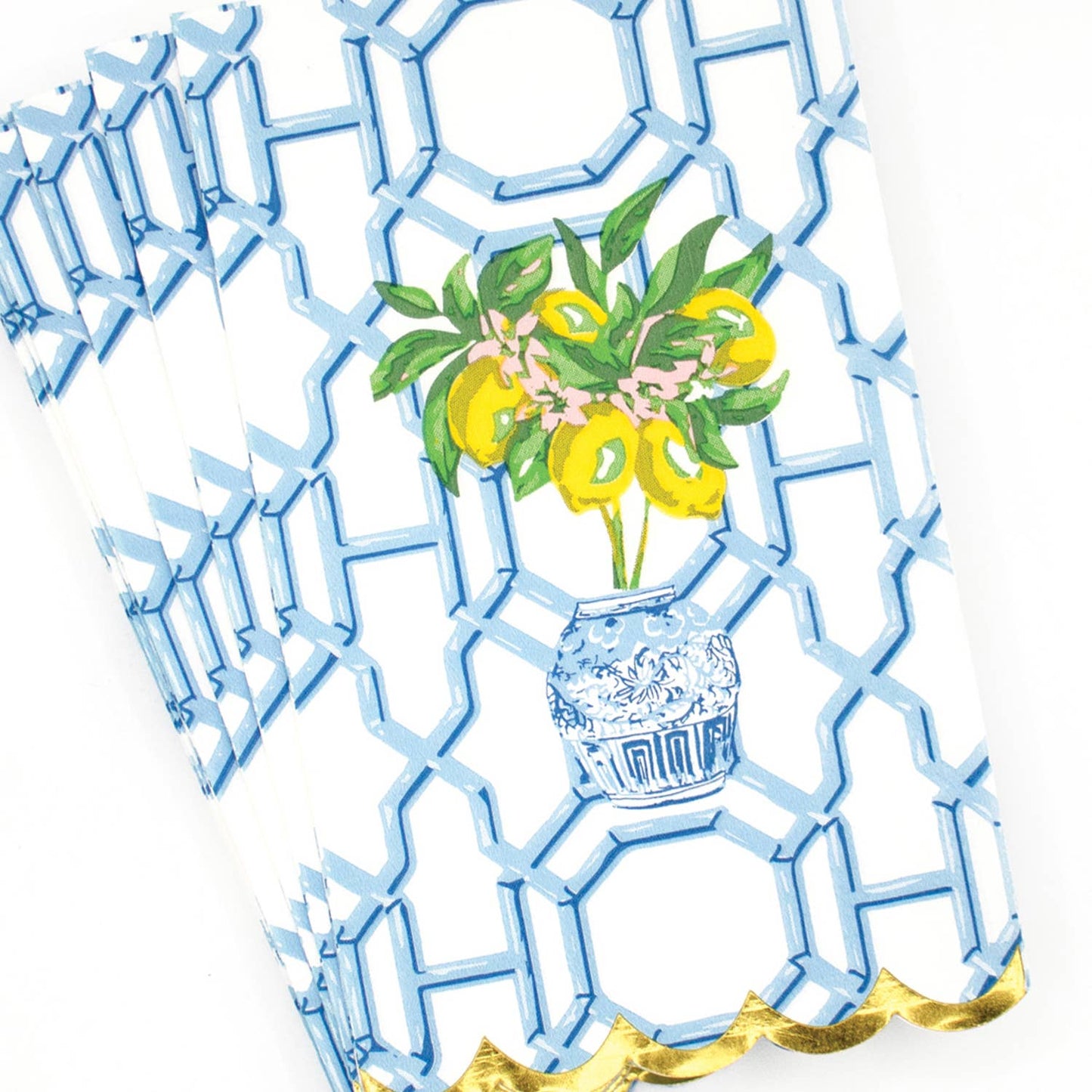 Lemon Ginger Paper Guest Towel Packs