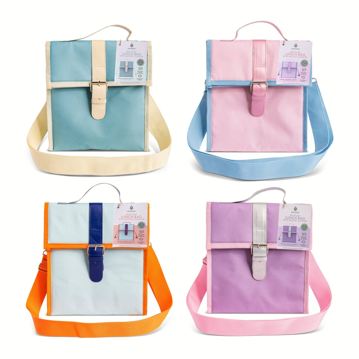 Buckle Rcycl Lunch Bag - VVO/GBZ/JDM/PKM
