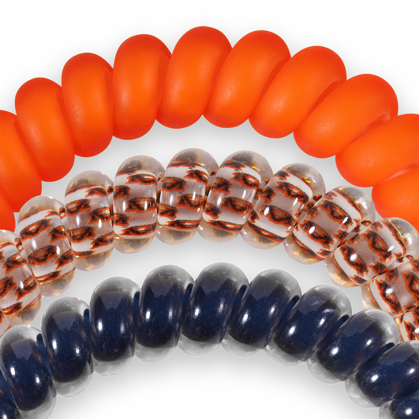 Spiral Hair Coils | Small | War Eagle! Hair Ties