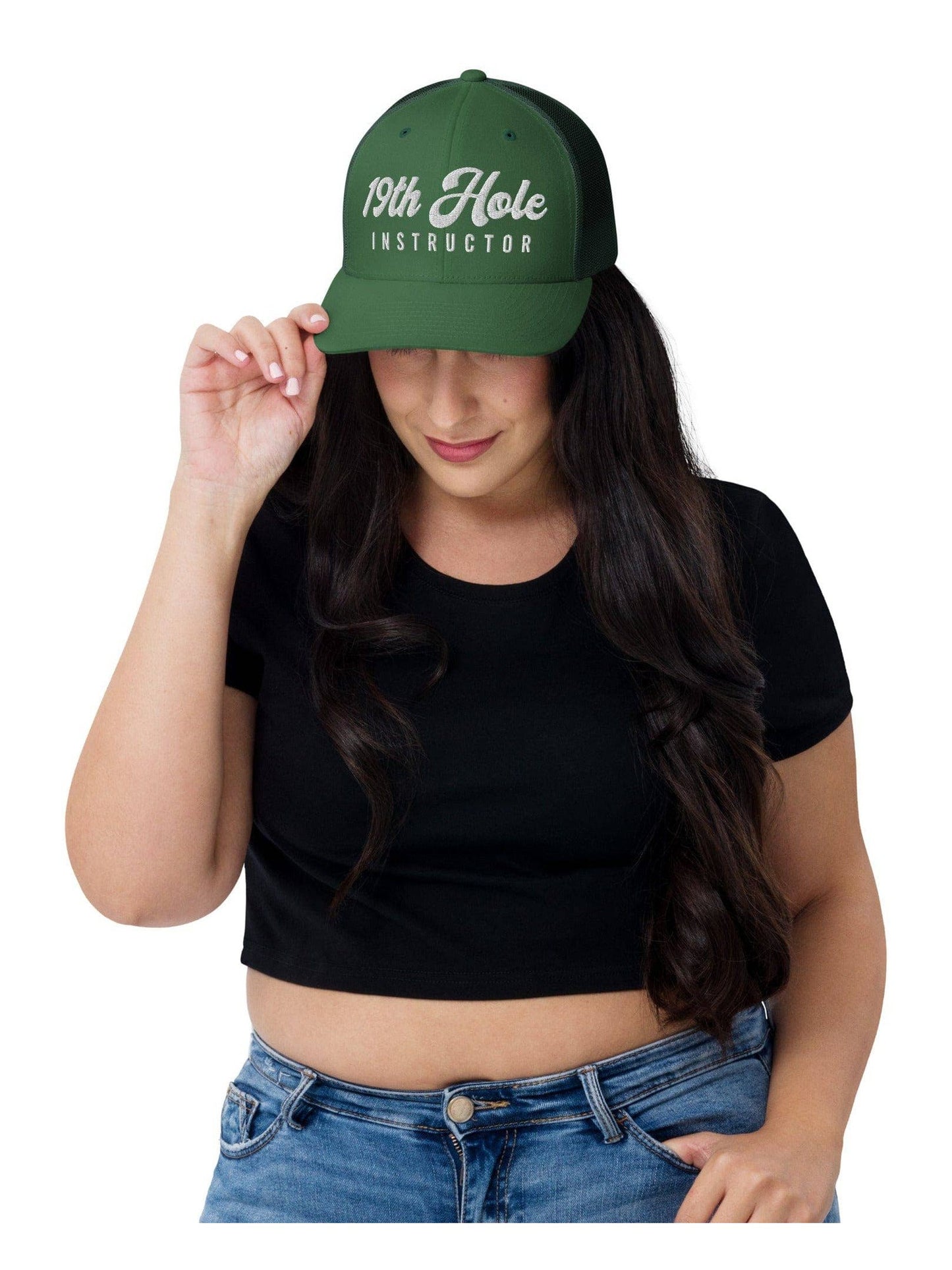 19th Hole Instructor Golf Trucker Cap