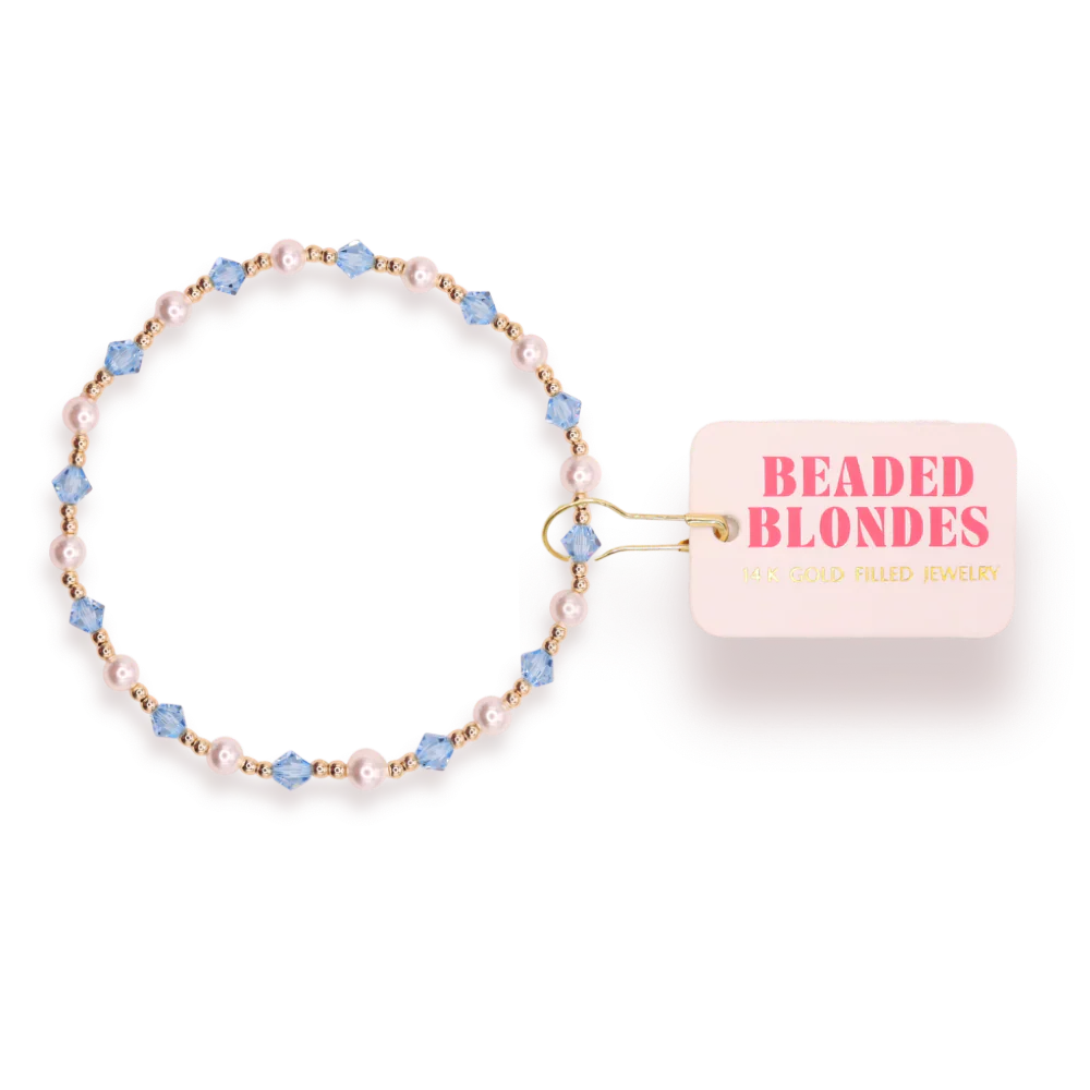 June Bracelet - Turquoise Pearl