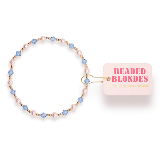 June Bracelet - Turquoise Pearl