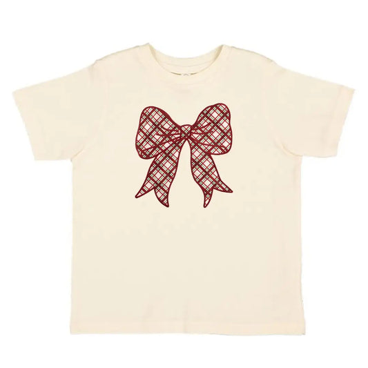Christmas Bow Patch T-Shirt
