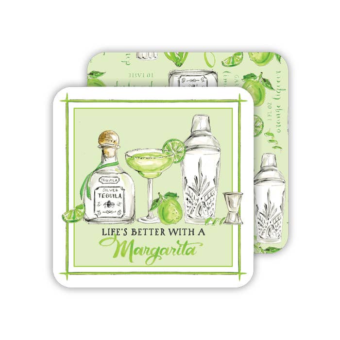 Life's Better with a Margarita Square Coaster