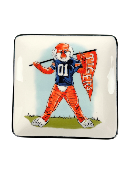 Auburn Aubie Trinket Tray