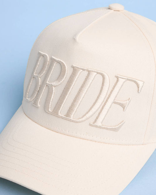 Bride Trucker Hat - Bachelorette Gift, Hair Accessory