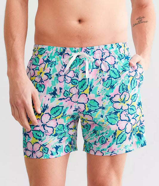 The Vacation Blooms 5.5 (Classic Swim Trunk)