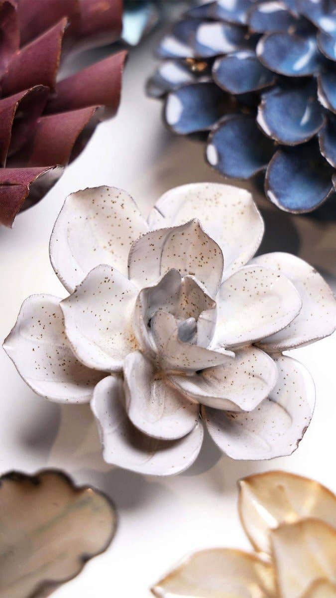 Christmas 2026 Ceramic Flowers Gift Box Home Decor