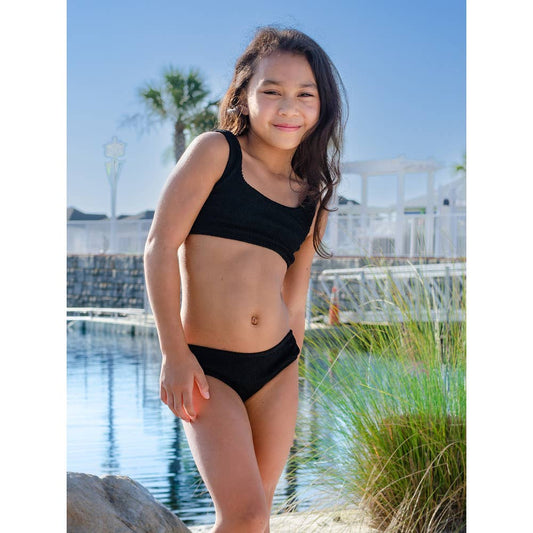 Kids Crinkle Two Piece tankini