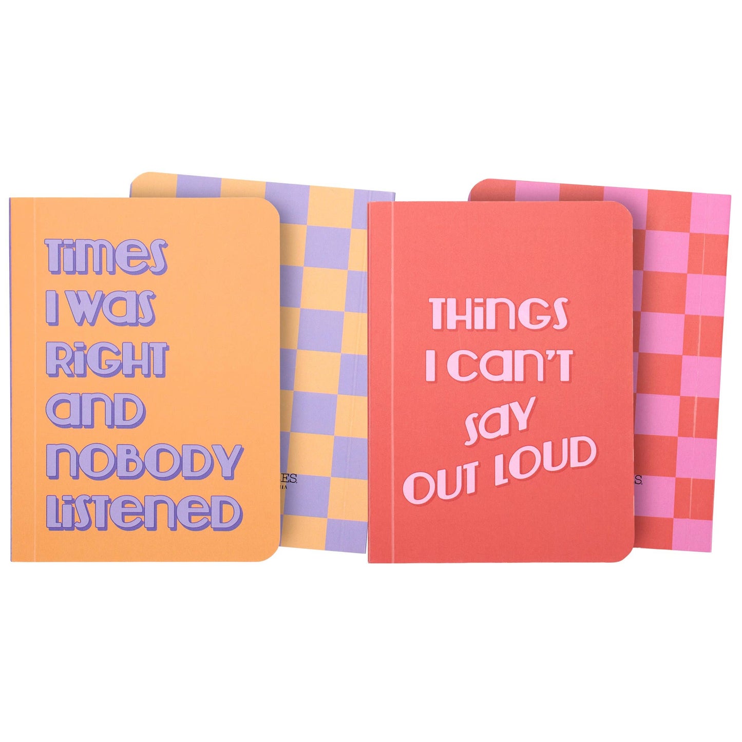 Things I Can't Say Out Loud Notebook Set Sm