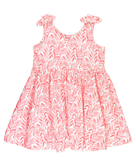 Girls Seaside Cove Knit Sleeveless Swing Dress