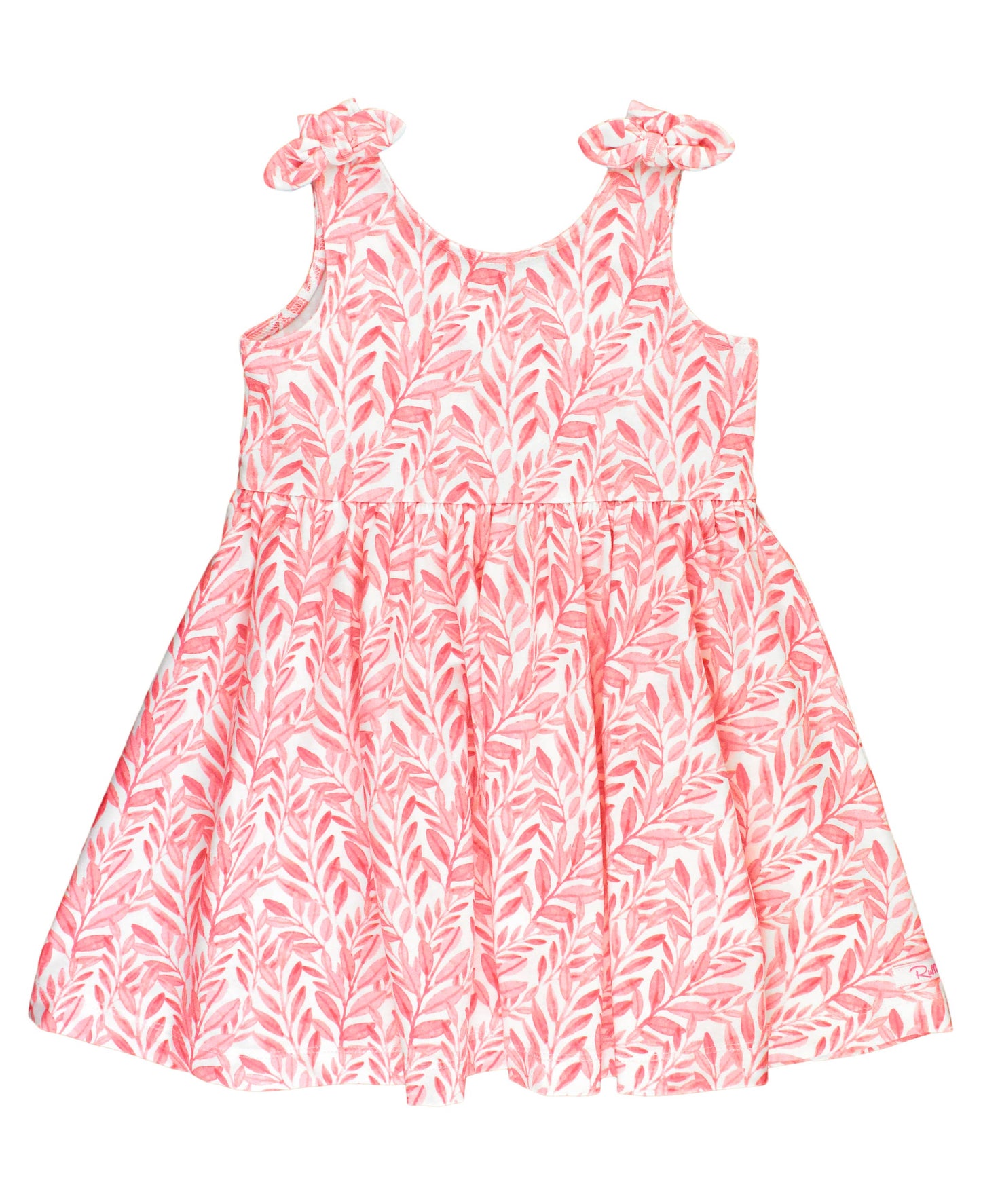 Girls Seaside Cove Knit Sleeveless Swing Dress