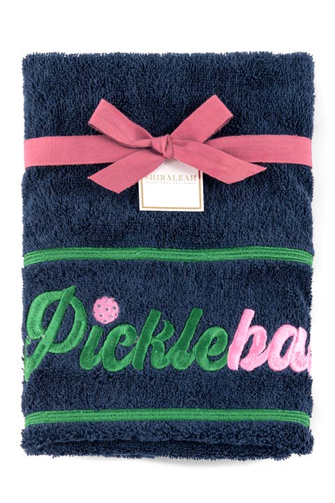 "PICKLEBALLER" TOWEL