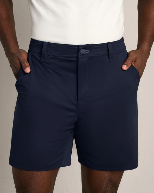7" Commuter Flyweight Shorts - True Navy