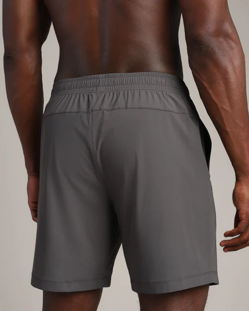 7" Pursuit Short Unlined - Asphalt