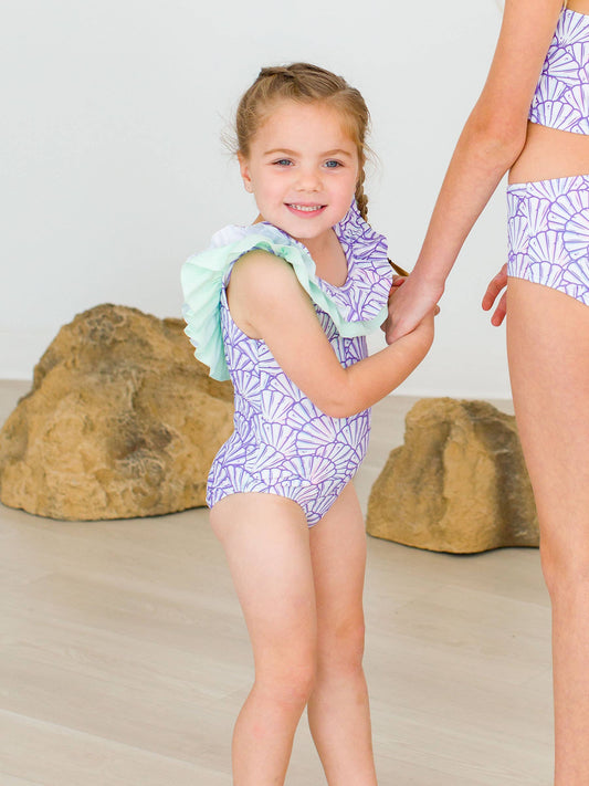 Magical Mermaid Ruffle One Piece