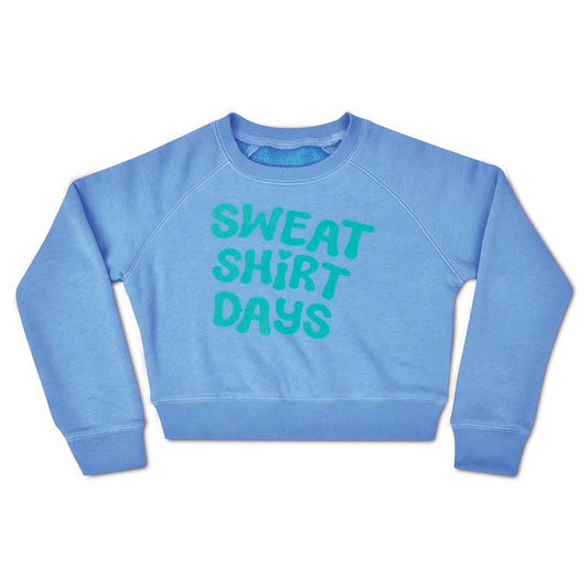 Sweatshirt Days Blue Crew Neck