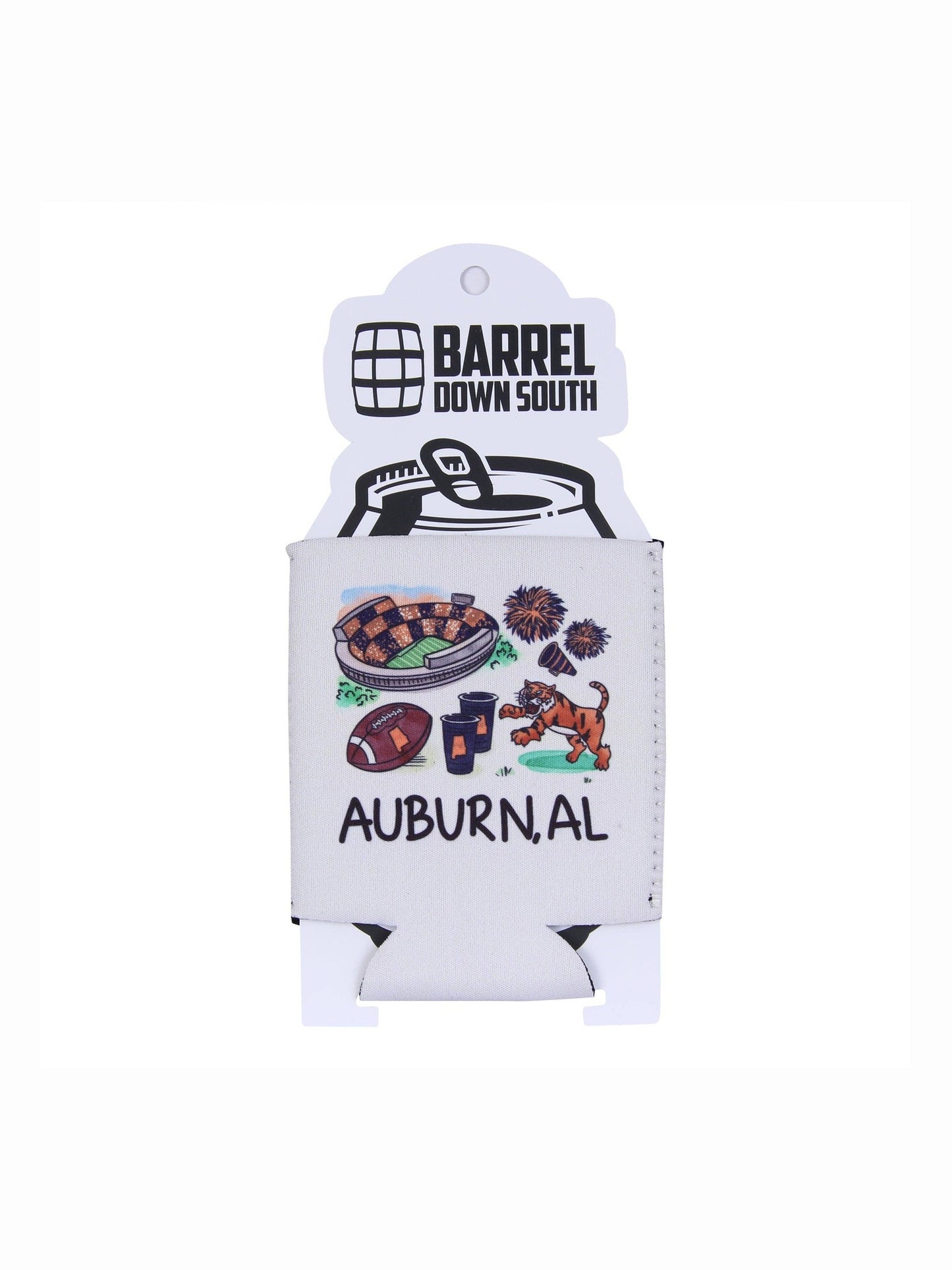 Auburn AL Icons Can Cooler