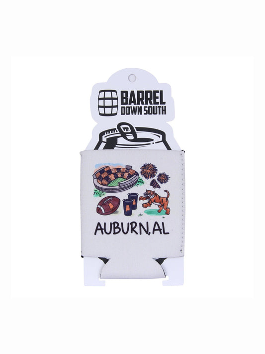 Auburn AL Icons Can Cooler