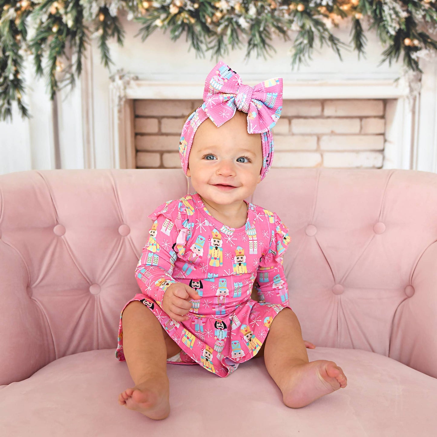 Nadia Nutcrackers Tutu Christmas Bamboo Baby Clothing Dress